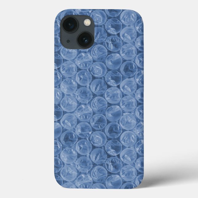 Estojo Case-Mate para iPhone com bolha azul (Verso)