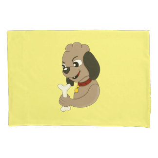 Estojo de almofada de desenho animado de cachorrin