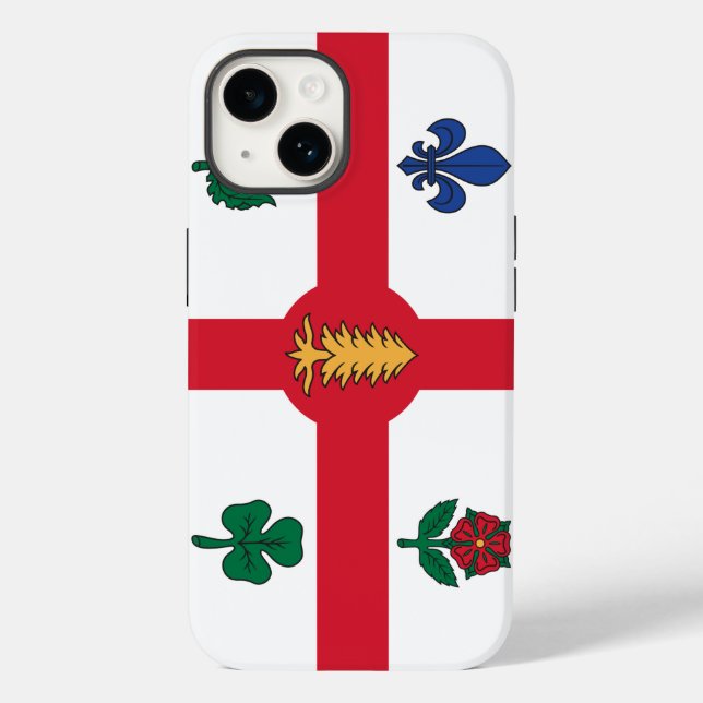 Estojo de Apple Patriótico Case-Mate, bandeira de  (Verso)