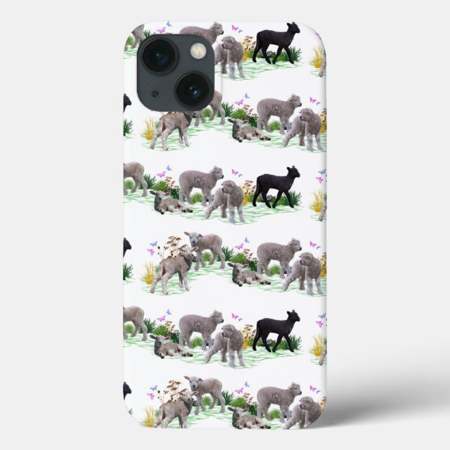 Estojo de iPad Lamb Meadow (Verso)