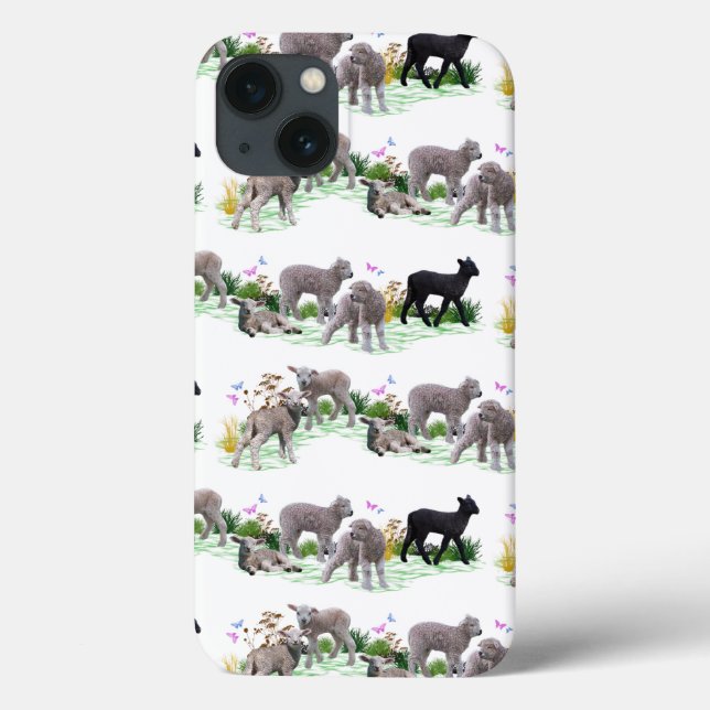 Estojo de iPad Mini Lamb Meadow (Verso)