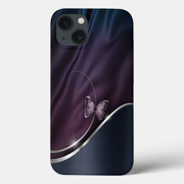 Estojo de iPhone Case-Mate com padrão de borboleta (Verso)