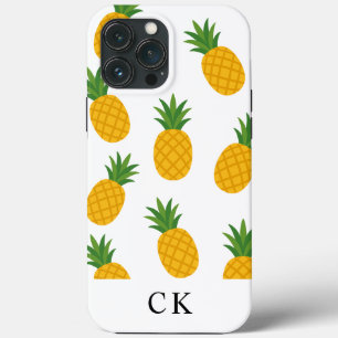 Estojo de iPhone Case-Mate de Abacaxi com Monogram