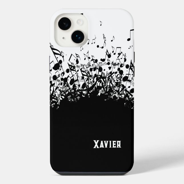 estojo de iPhone Case-Mate explosão de música (Verso)