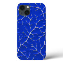 Estojo de iPhone Klein Blue Tree Branch