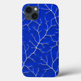Estojo de iPhone Klein Blue Tree Branch