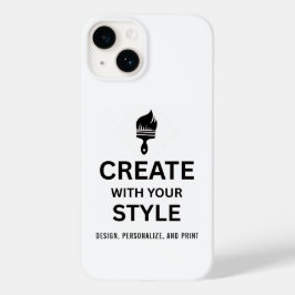 Estojo de iphone personalizado com logotipo da emp