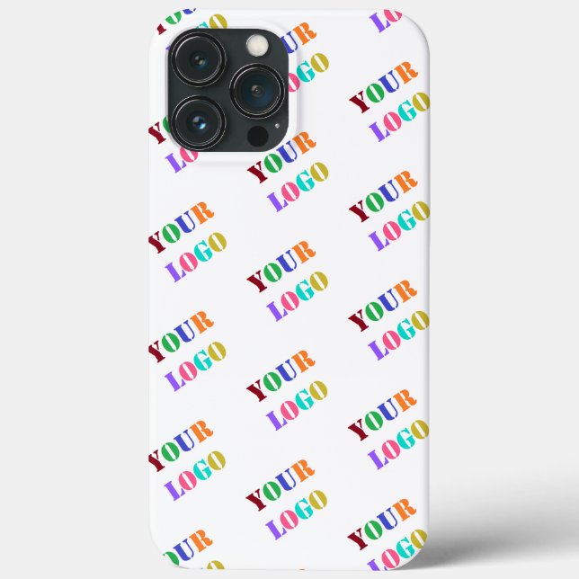 Estojo de iPhone personalizado com logotipo ou fot (Verso)