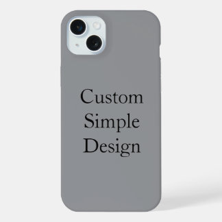 Estojo de iPhone simples personalizado promocional