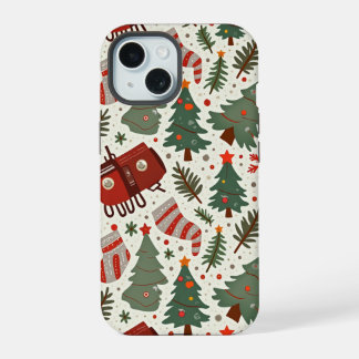 Estojo de Natal para iPhone 15