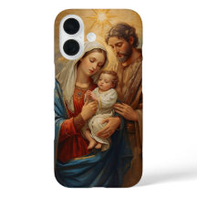Estojo de Natal para Telemóvel Sagrada Família Par