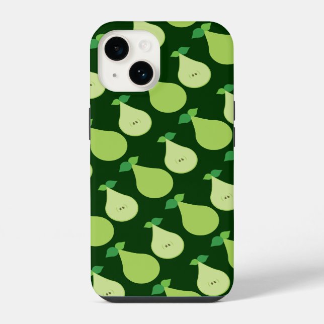 Estojo de pera verde moderna SG7 (Verso)