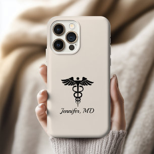 Estojo de Telefone Caduceu Personalizado Presente