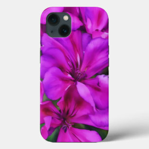 Estojo de Telefone com Arte Floral de Flores Rosa 
