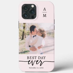 Estojo de telefone com foto rosa