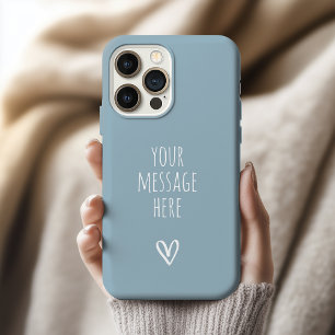 Estojo de Telefone com Mensagem Personalizada Péta