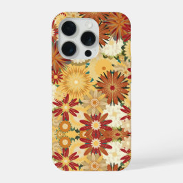 Estojo de Telefone com Padrão Floral Retro Quente