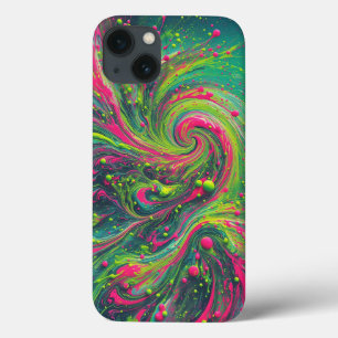 Estojo de Telefone com Pintura de Redemoinho de Ne