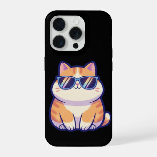 Estojo de Telefone Cool Cat – Proteção com Estilo 