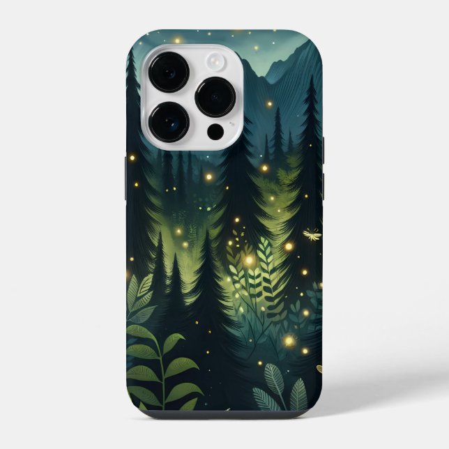 Estojo de Telefone Cute Firefly - Lightning Bugs i (Verso)