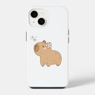 Estojo de Telefone de Capivara Fofa