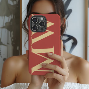 Estojo de Telefone Inicial Minimalista Personaliza