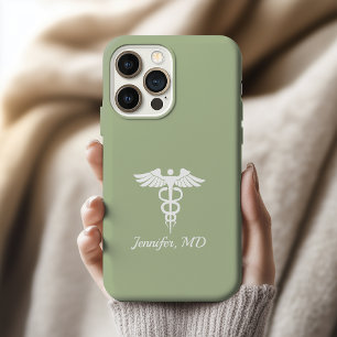 Estojo de telefone médico personalizado para enfer