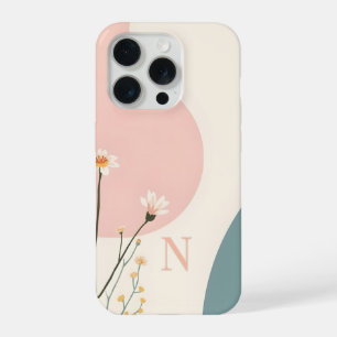 Estojo de Telefone N Monograma Minimalista – Estét