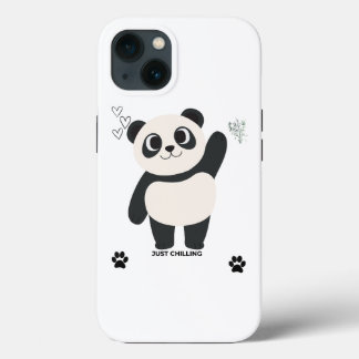 Estojo de Telefone Panda Fofo — Só Relaxando Kawai