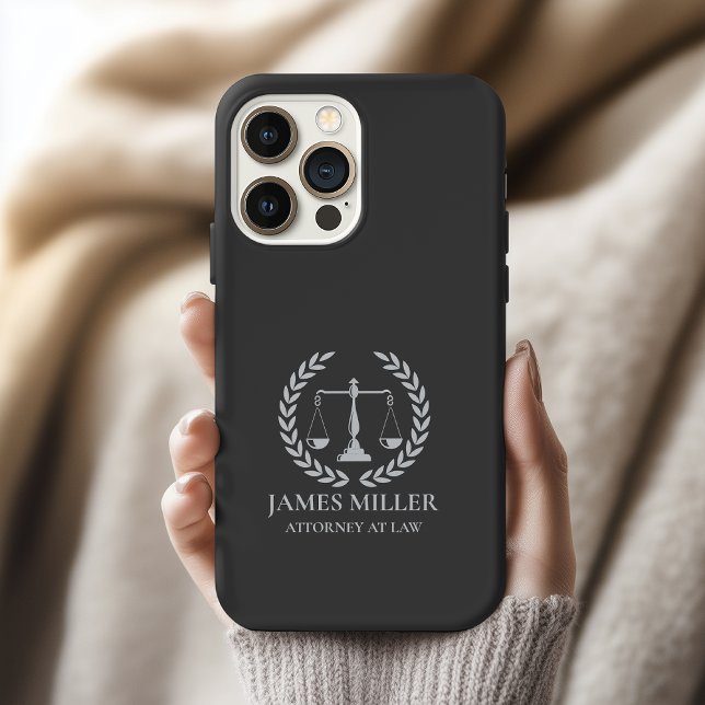 Estojo de Telefone Personalizado para Advogados co (personalized attorney appreciation gift, lawyer birthday gift phone case, law school graduation gift)