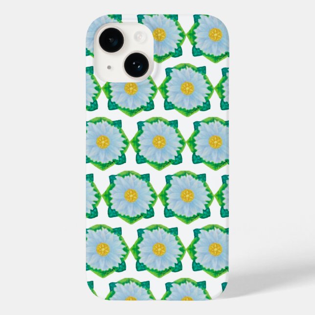 Estojo de telefone resistente/Bejeweled Daisy Bare (Verso)