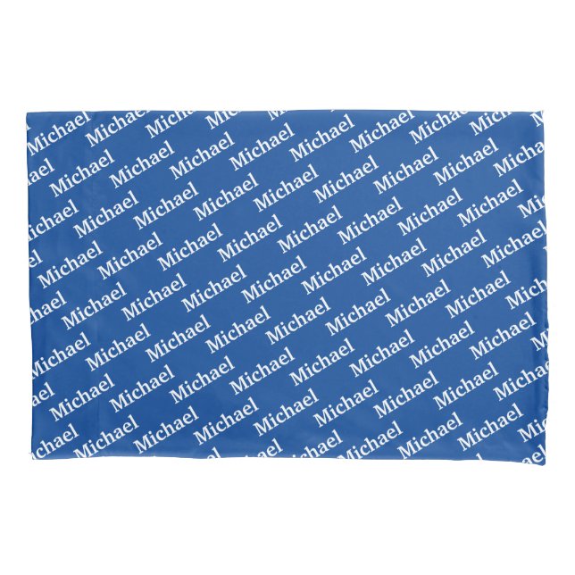 Estojo de Travesseiro com Padrão Personalizado (Frente)
