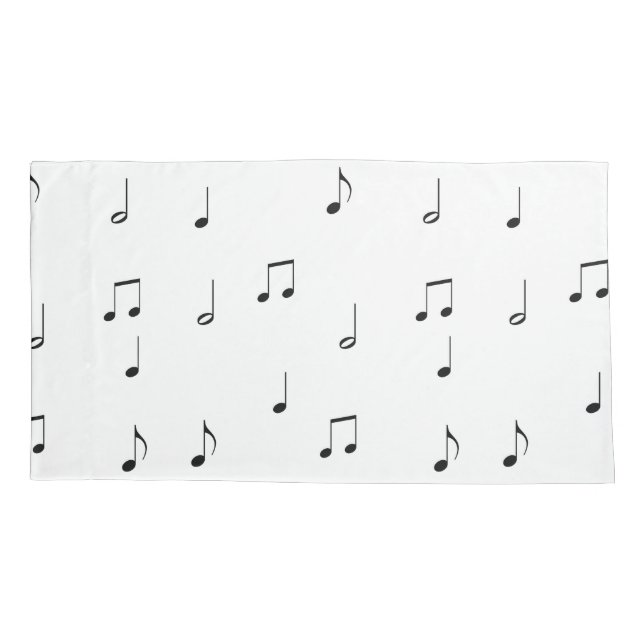 Estojo de Travesseiro Notas Musicais (Verso)