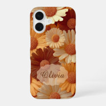 Estojo Floral Boho Rústico com Nome Personalizado