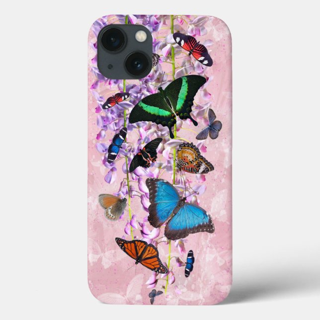 Estojo Flutterbies para iPad Mini (Verso)
