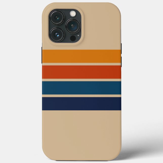 Estojo iPhone 13 Pro Max Retro dos Anos 70 (Verso)