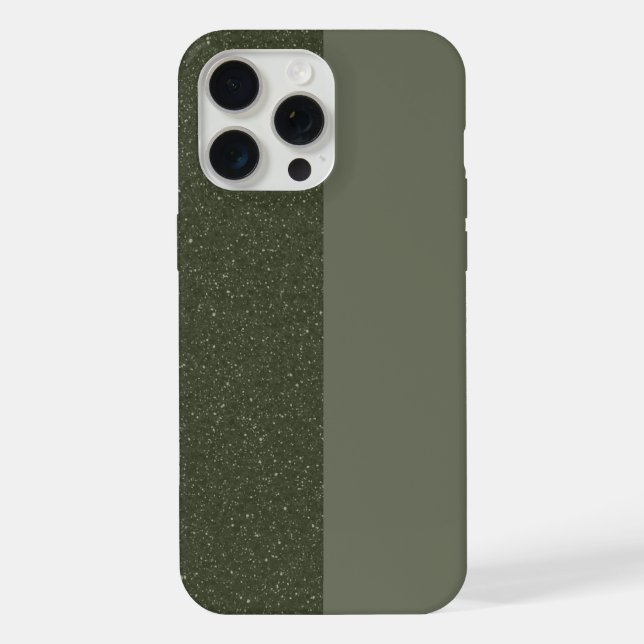 Estojo iPhone 15 Pro Max Moss Green Split (Persona (Verso)