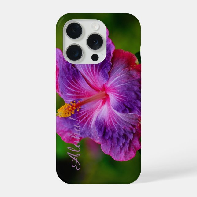 Estojo iPhone 6 Barely There Flor de Hibisco (Verso)