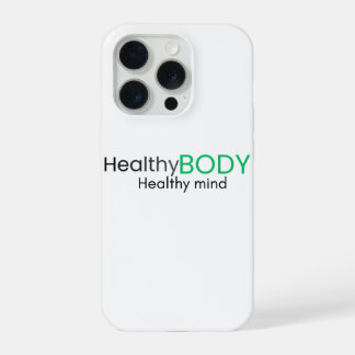 Estojo para Celular Corpo Saudável Mente Saudável 