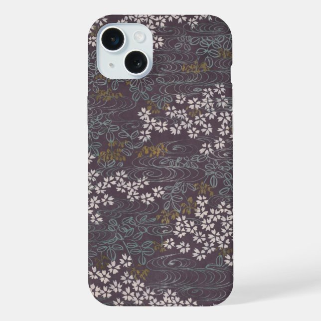 Estojo para Celular Flor de Cerejeira Japonesa | R (Verso)