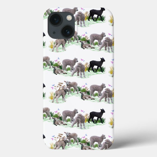Estojo para iPad Air Lamb Meadow (Verso)