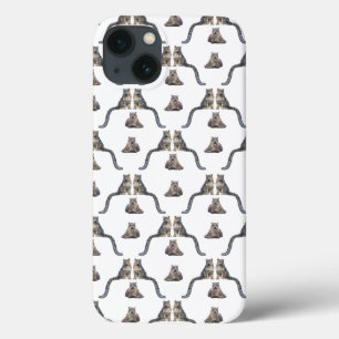 Estojo para iPad Snow Leopard Frenzy (escolha a co