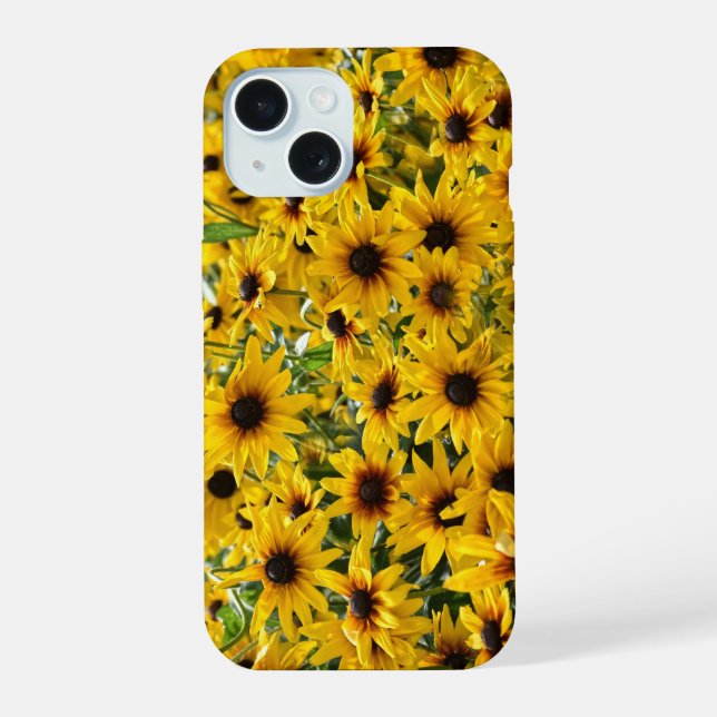 Estojo para iPhone Campo de Flores Amarelas Florai (Verso)