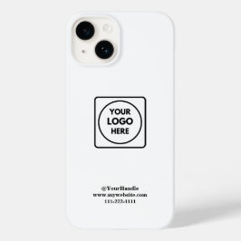 Estojo para iphone de Logotipo Minimalista Profiss