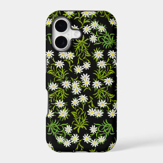 Estojo para iPhone Flores Alpinas Edelweiss Suíças