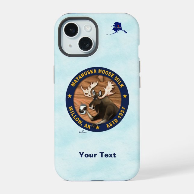 Estojo para iPhone Matanuska Moose Milk Case-Mate (Verso)