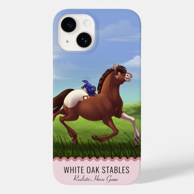 Estojo para Samsung Galaxy S9 Cavalo Appaloosa Gal (Verso)