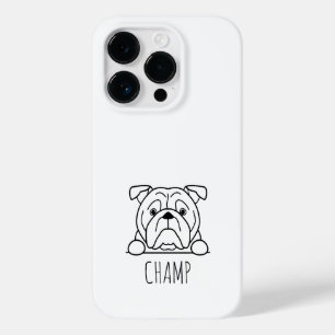 Estojo para telefone com nome personalizado do Ame