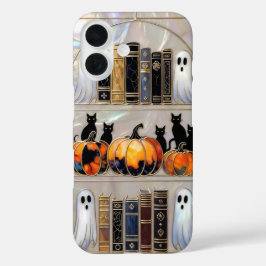 Estojo para telefone de gato de Halloween Pratelei