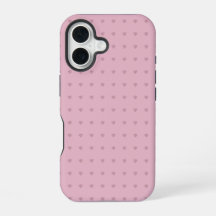 Estojo para telefone / iPad rosa com padrão de cor